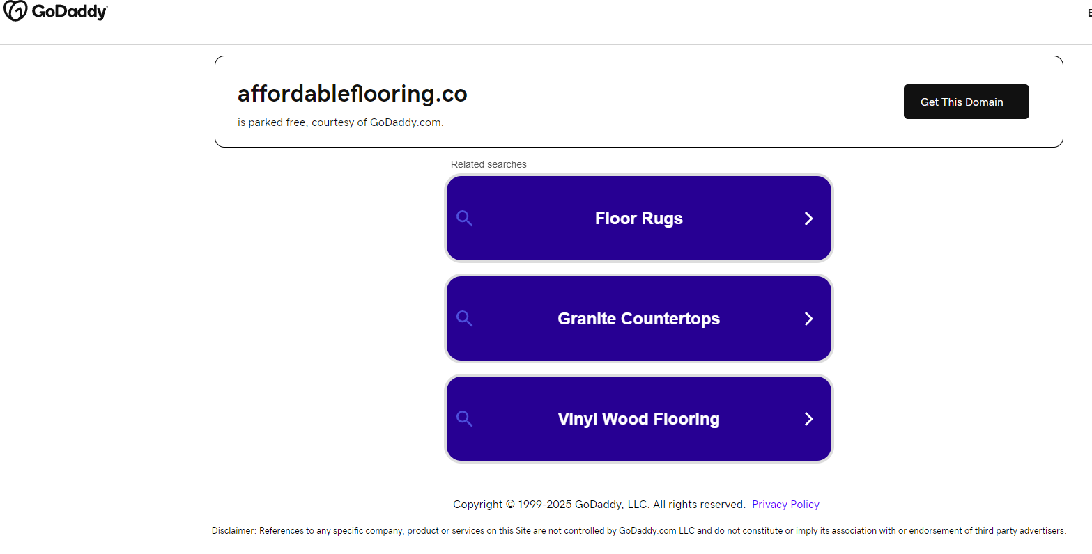 Website Before AIGrow Optimization