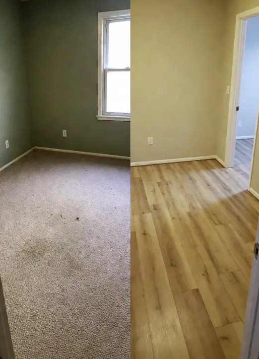 Living Room Before/After