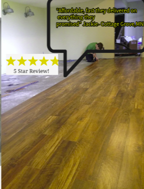 Durable LVP flooring in a kid's room